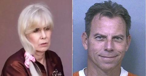 Photo of Tammi Menendez; mugshot of Erik Menendez.