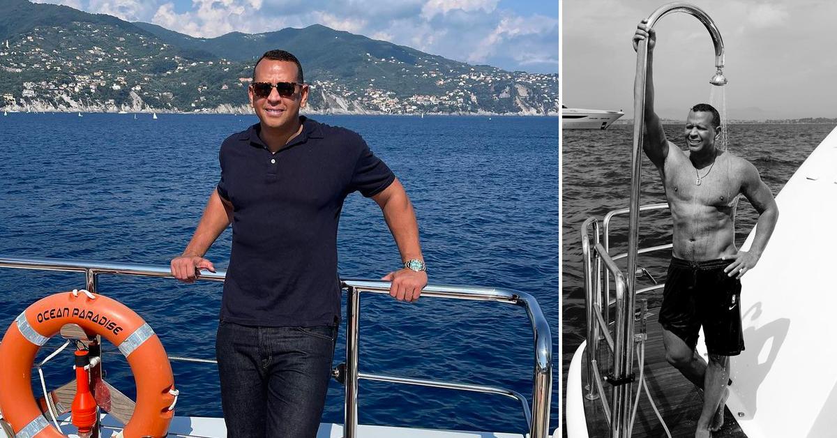 alex rodriguez stepping out big d energy birthday getaway