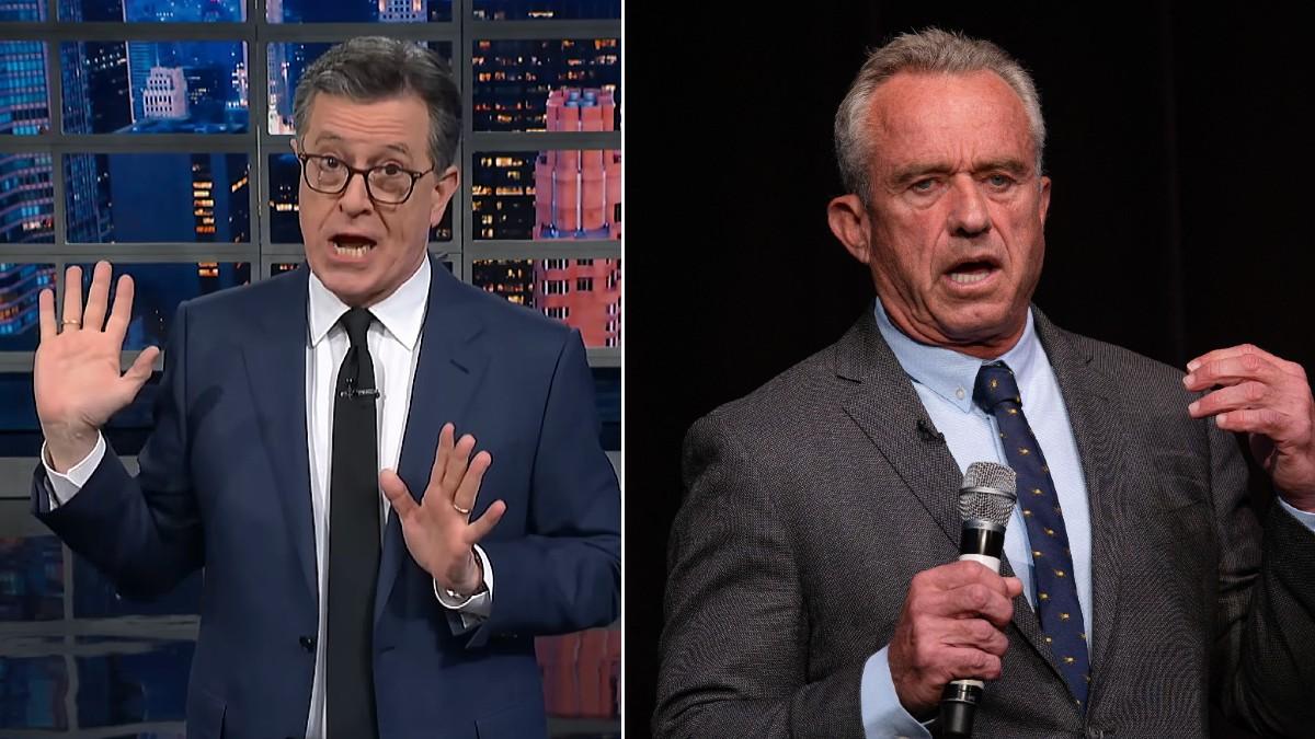 split of Stephen Colbert, RFK Jr. 