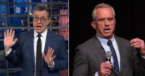 split of Stephen Colbert, RFK Jr.