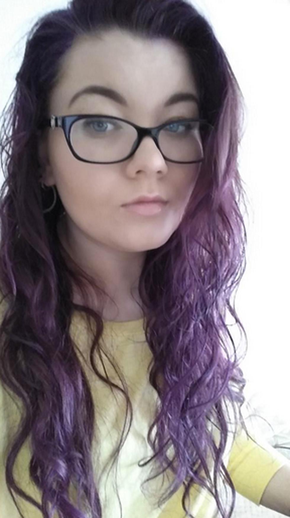 Amber portwood purple hair