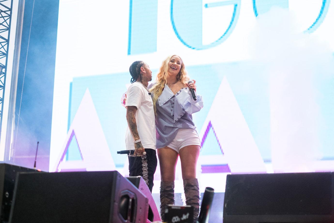 Tyga sparks dating rumors by sharing snap of Iggy Azalea's shoes