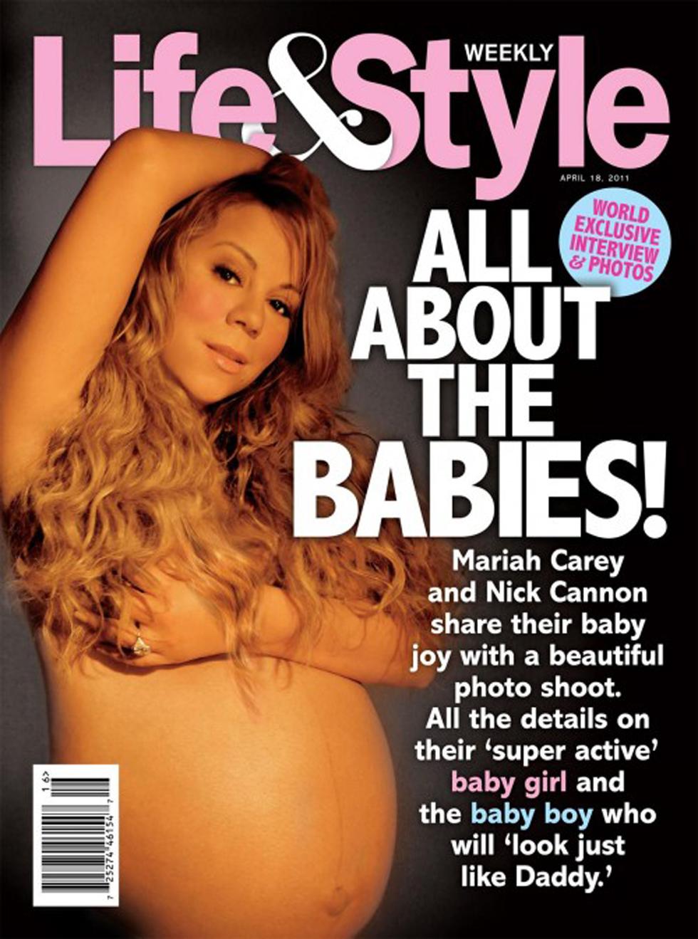 Mariah carey nude pregnant life and style