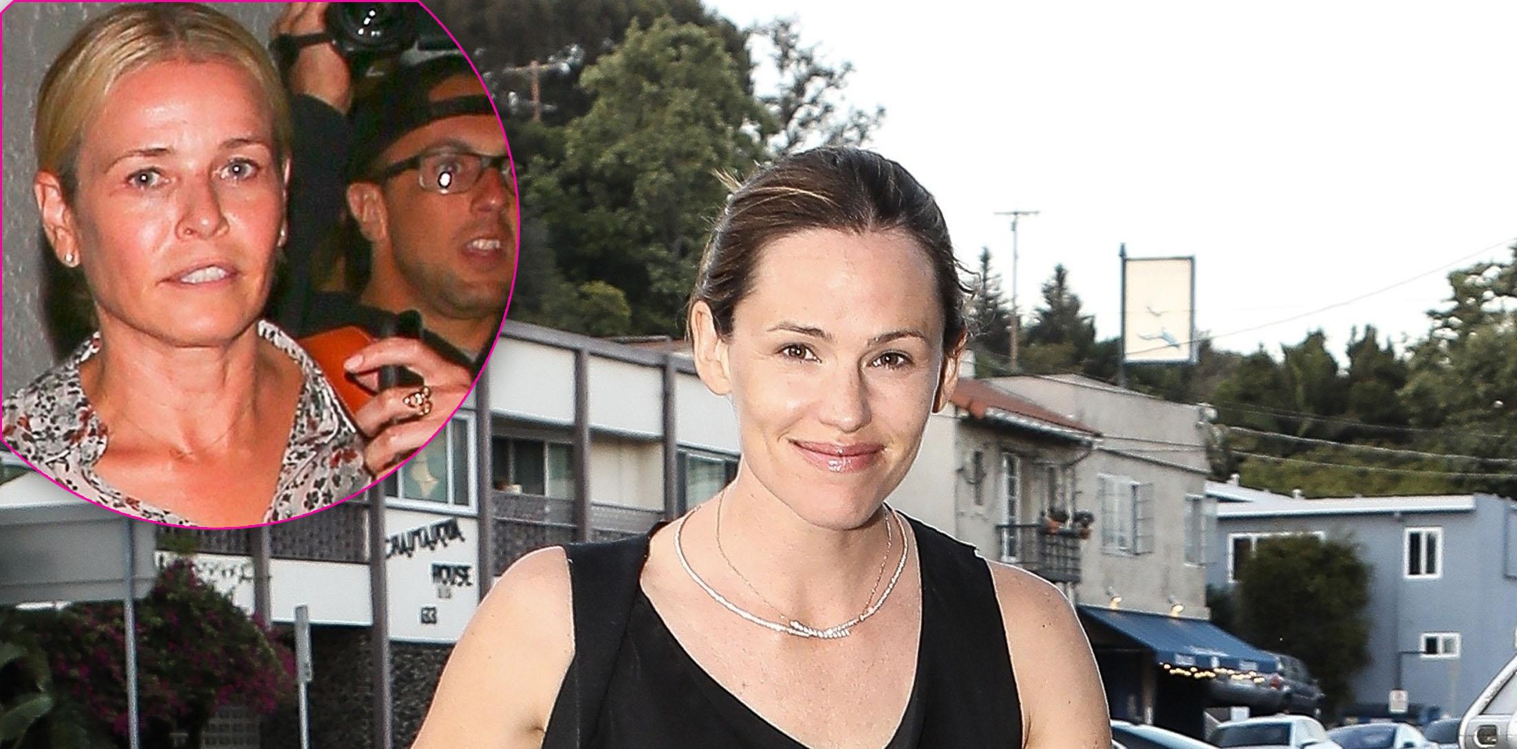 Jennifer Garner does dinner at Giorgio Baldi after Ben Affleck took Lindsay Shookus there