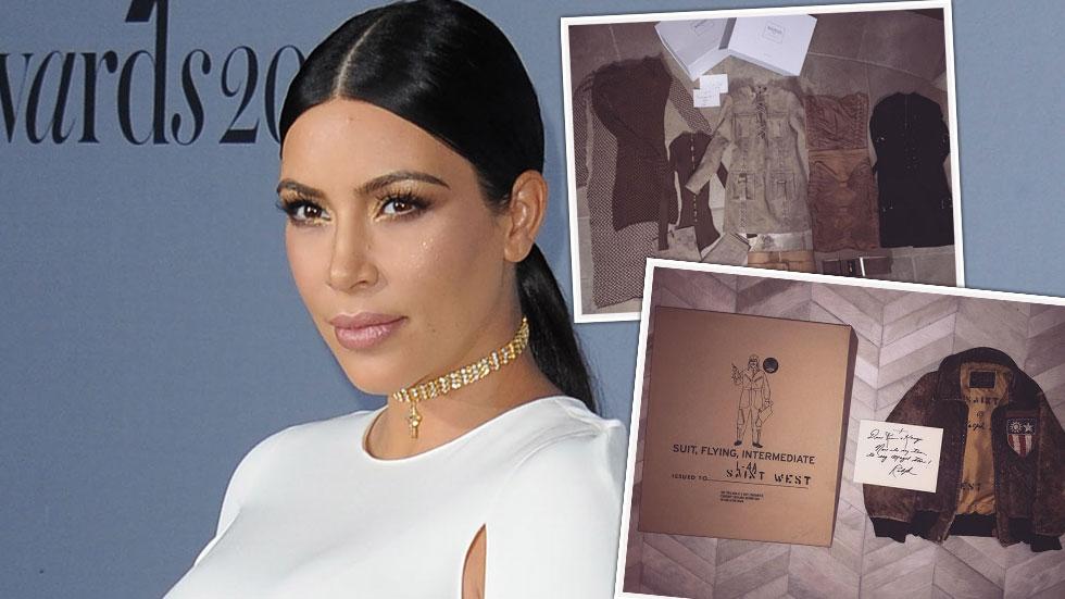 kim kardashian saint designer clothes