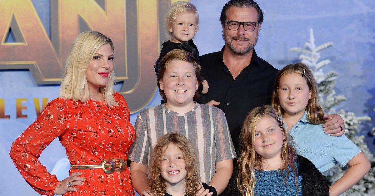 Photo of Tori Spelling and Dean McDermott with Their Kids