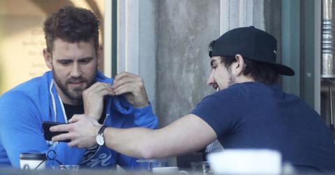 Nick Viall and Jared Haibon have lunch at Joan’s on Third