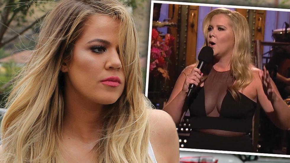 Khloe kardashian amy schumer feud fight snl 04