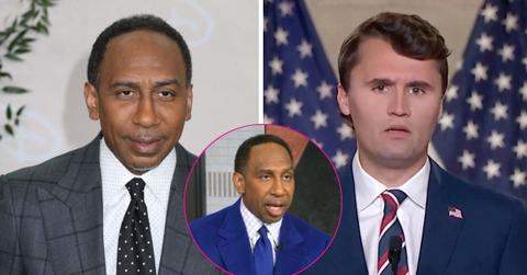 stephen smith on air slip charlie kirk