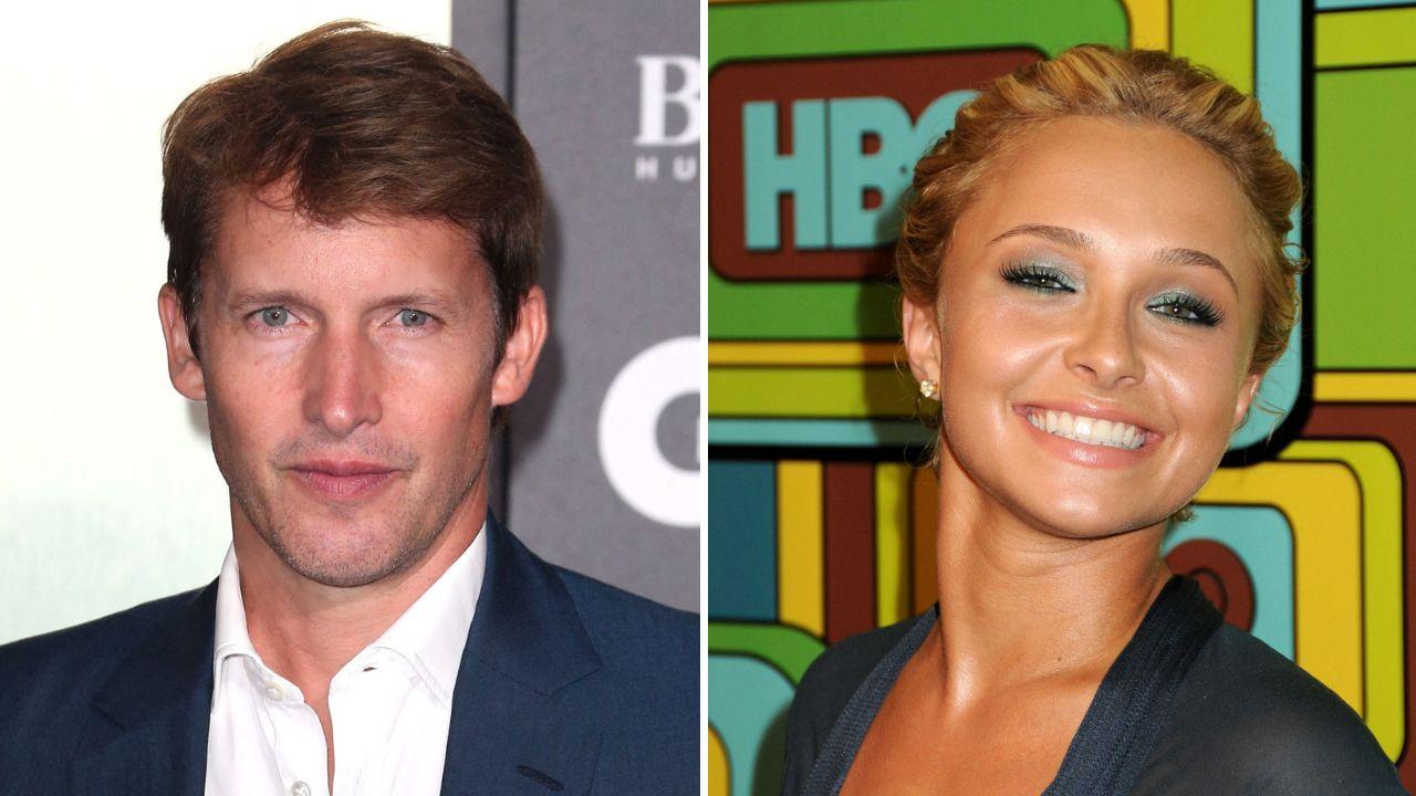 james blunt denies very famous undressed man hayden panettiere