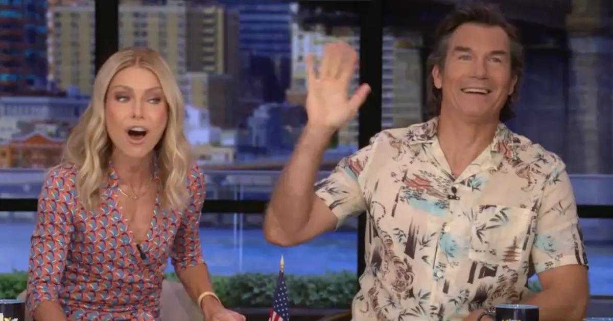 Image of Kelly Ripa and Mark Consuelos joked about saying 'goodbye' to their spouses.