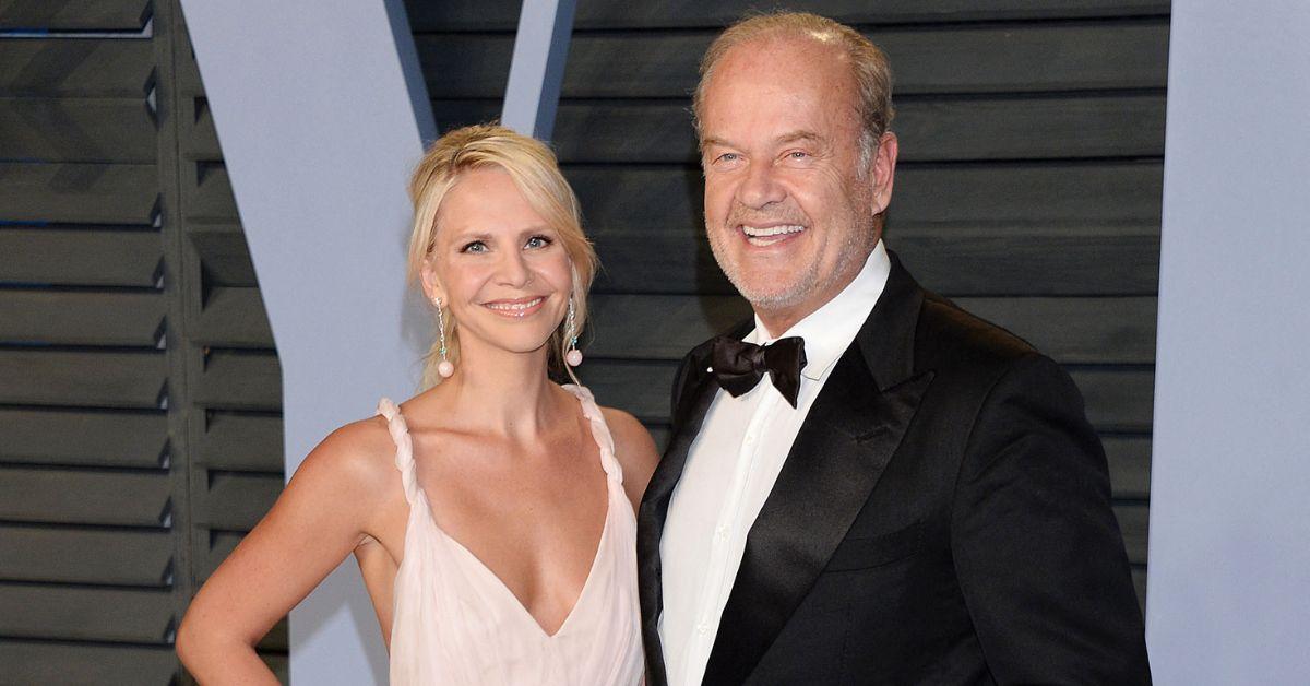 image of Greer and Kelsey Grammer reconnected when she was a teenager.