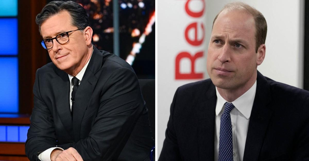 stephen colbert trolls prince william pp