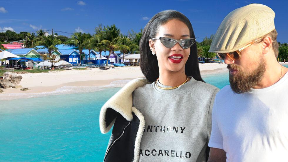 Rihanna leonardo dicaprio family wedding barbados (1)