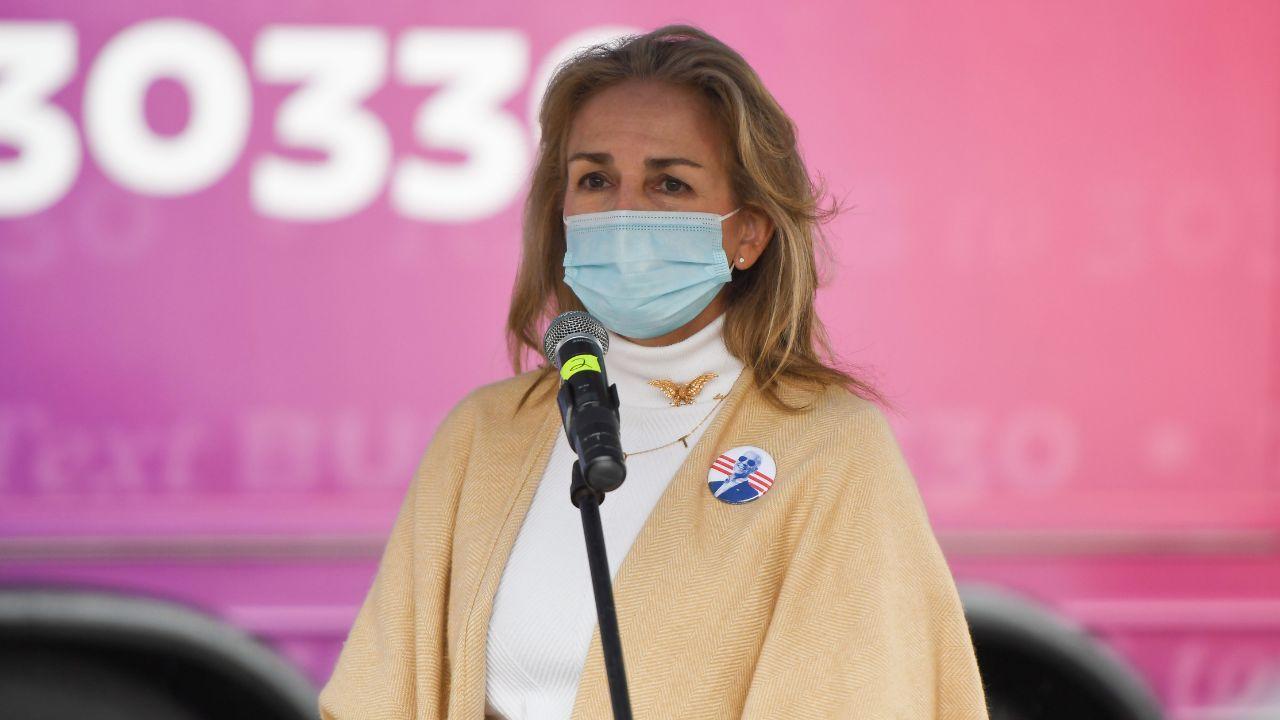 Photo of Rep. Madeleine Dean called the revelation evidence of a cover up. 