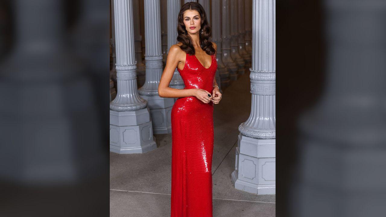 Photo of Kaia Gerber said it's an 'honor' to be compared to her mom.