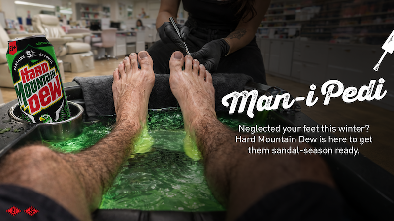 hard dew mani pedi kv