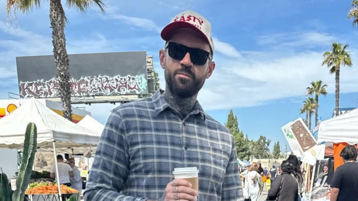 Image of Adam22 publicly supported his wife online.