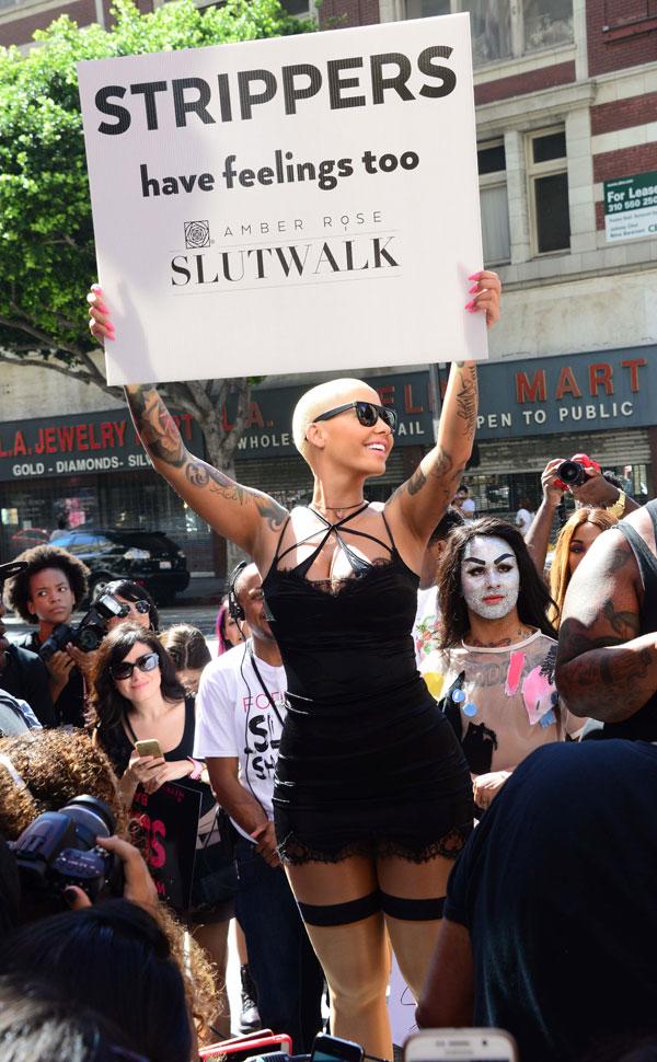 Amber rose slut walk