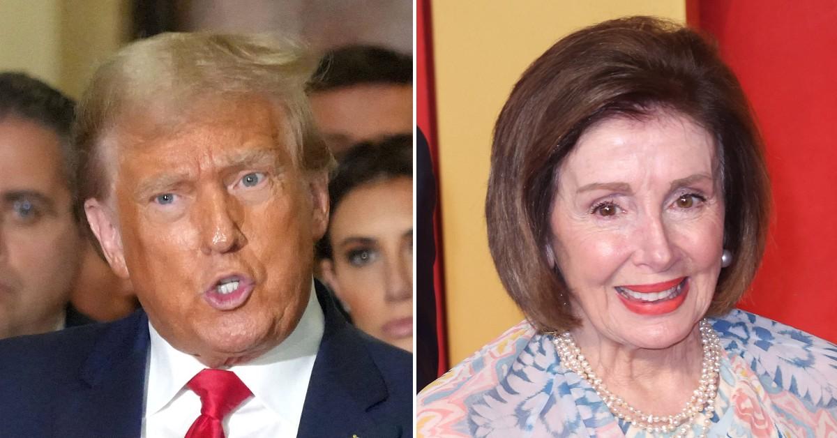 Donald Trump Makes Bizarre Comment About Dating Nancy Pelosi