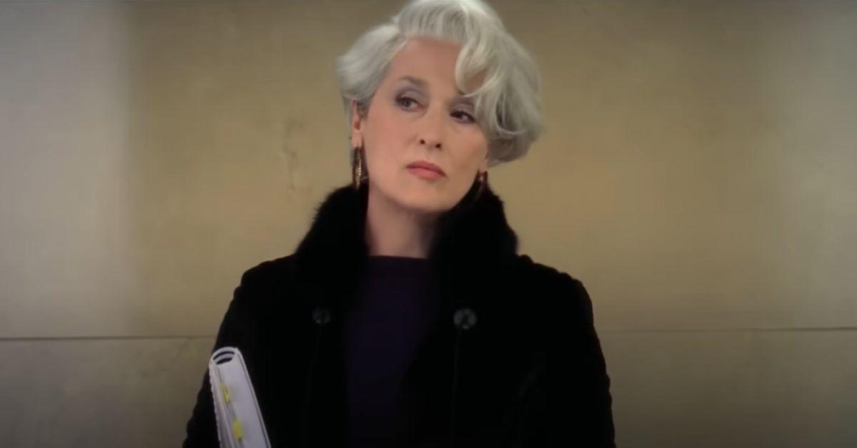 miranda priestly in the devil wears prada