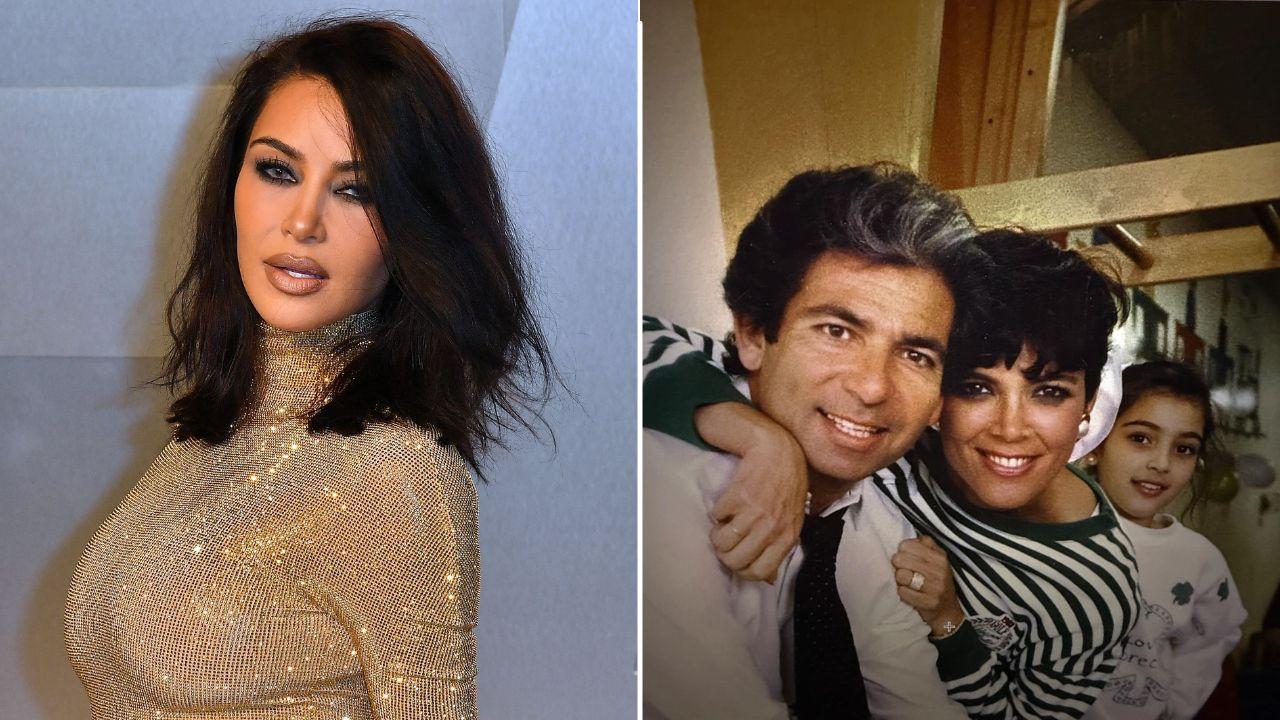 Image of Kim Kardashian, Robert Kardashian Sr. and Kris Jenner
