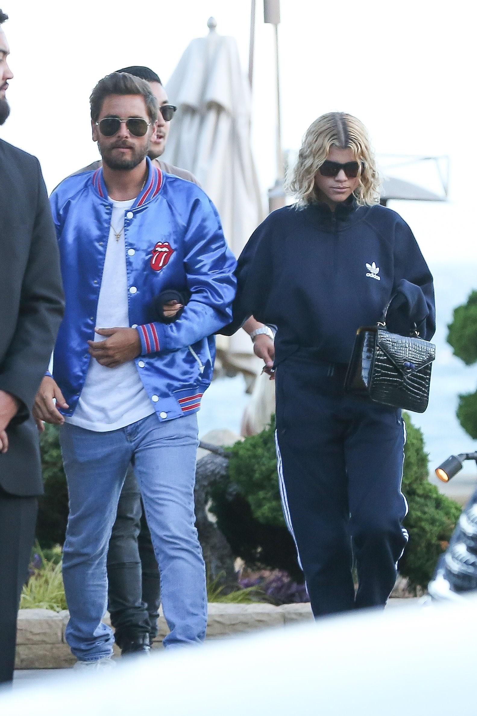 Scott Disick gets cozy with Sofia Richie at Nobu Malibu