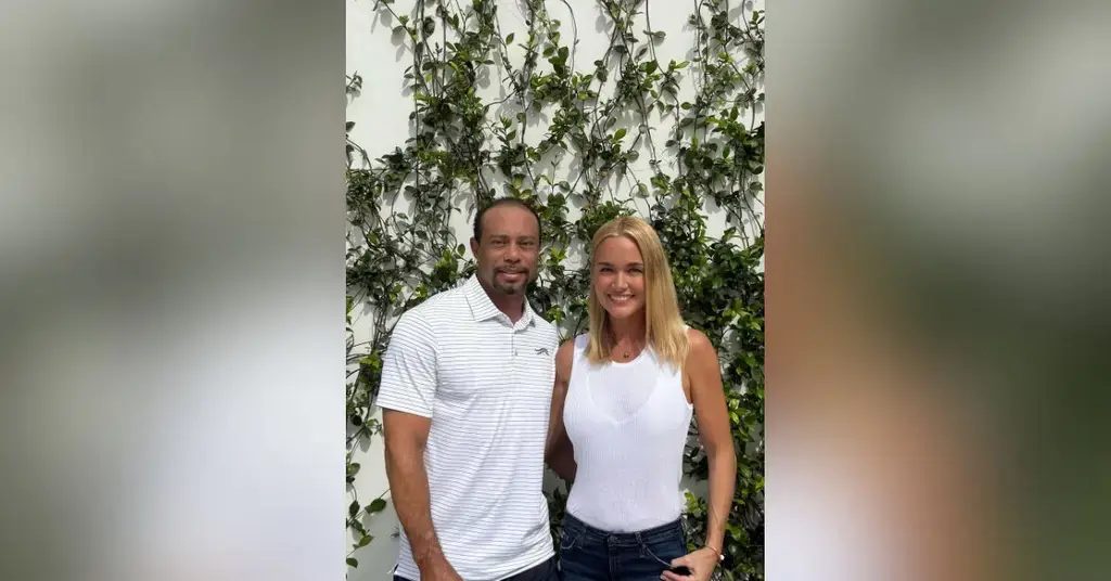 tiger woods spotted dressed white house visit romance vanessa trump