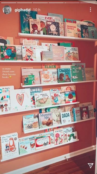 Gigi Hadid & Zayn Malik's daughter's books