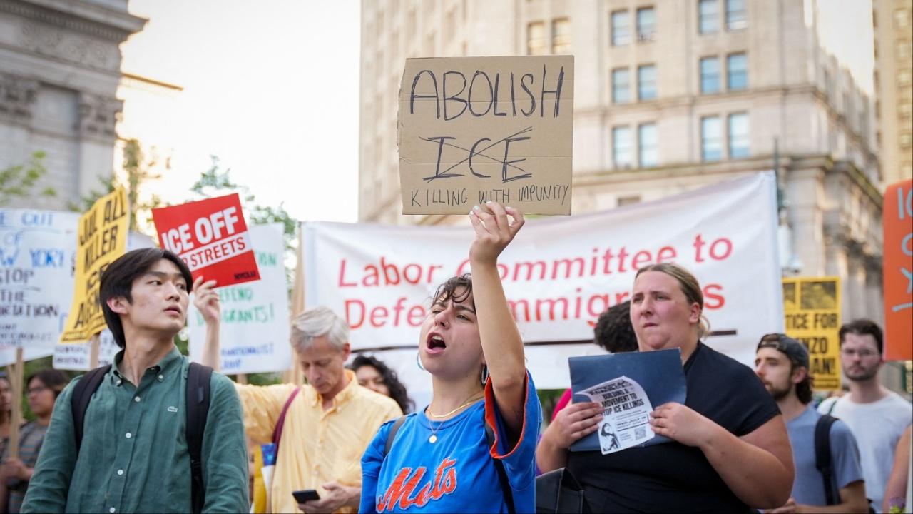 ICE protest