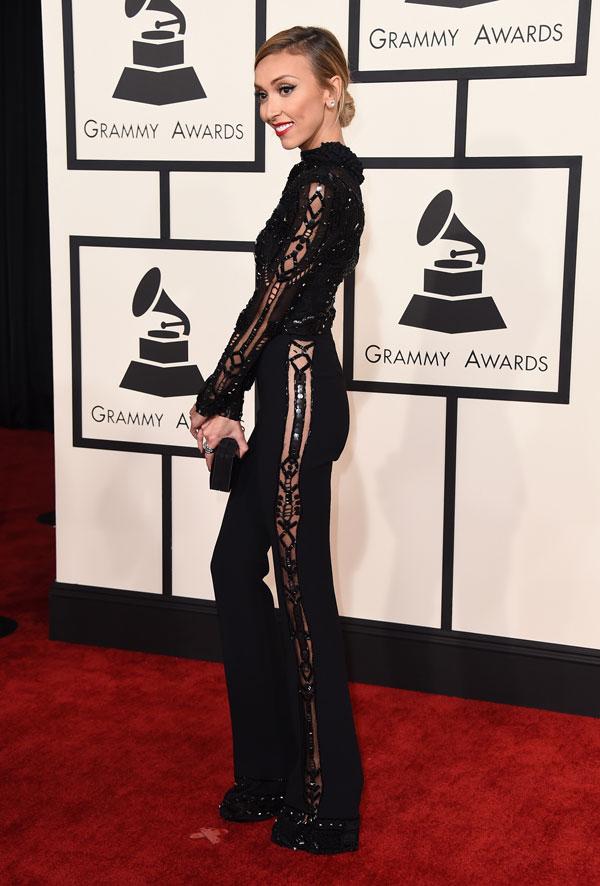 Giuliana rancic 2015 grammy arrivals