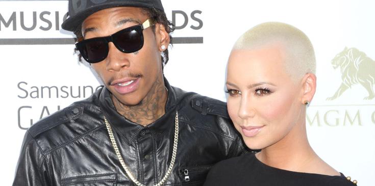 Amber rose wiz khalifa divorce