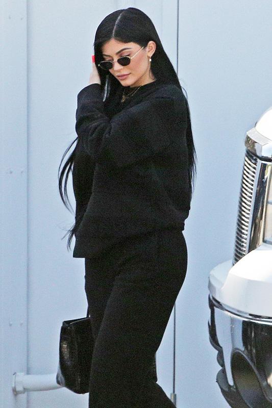 Newly single Kylie Jenner wraps up at the Studio