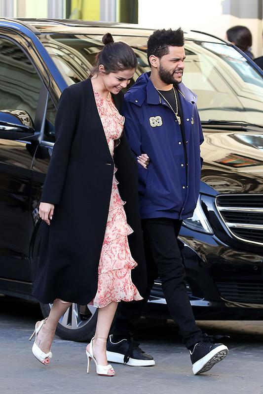 *PREMIUM EXCLUSIVE* Selena Gomez and The Weeknd take their love to Italy