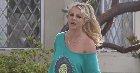Britney Spears Braless Nip Slip