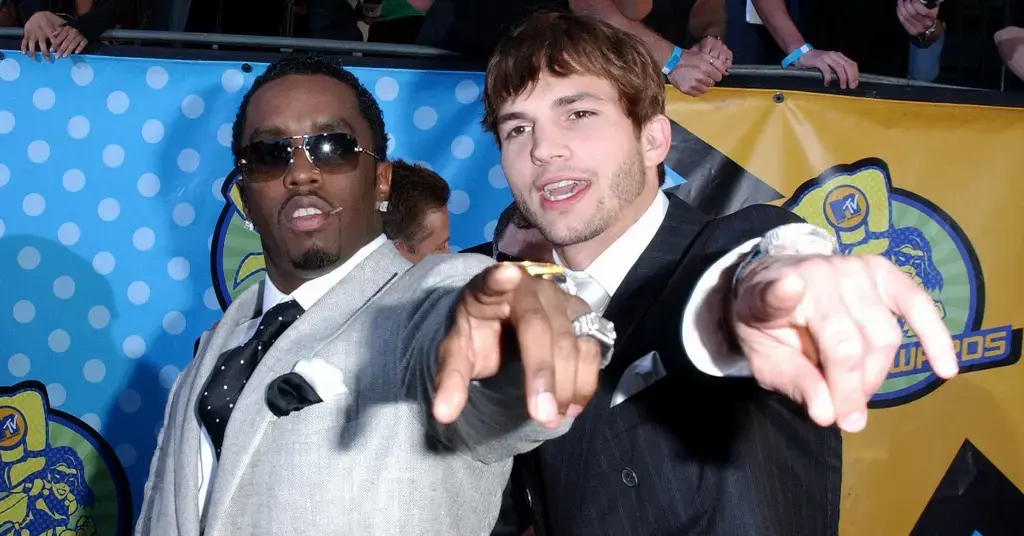 ashton kutcher strips down film project linked diddy scandal