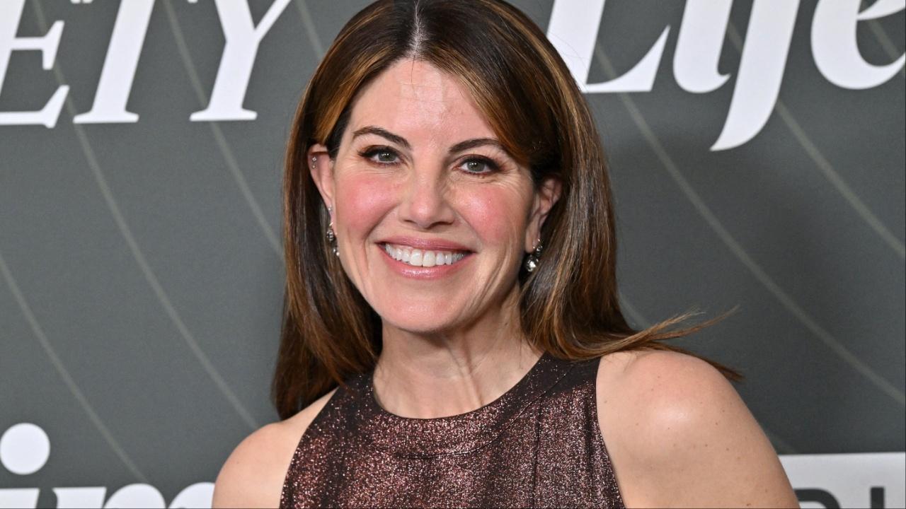 Monica Lewinsky on the red carpet. 