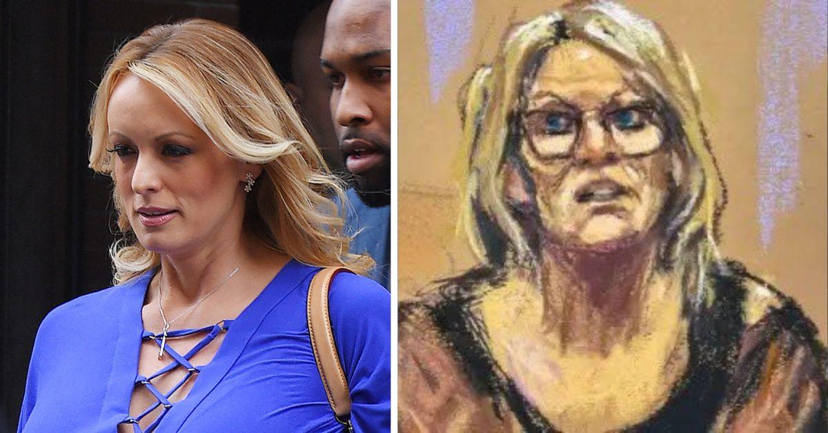 stormy daniels courtroom sketch mocked critics artist negatively