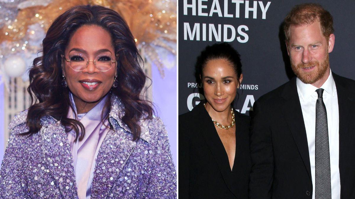 Photo of Oprah, Meghan Markle and Prince Harry