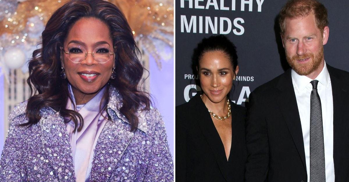 Oprah Winfrey Accused of 'Stirring the Pot' by Resurfacing Meghan Markle and Prince Harry's 2021 Interview