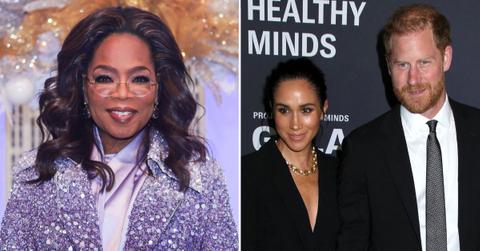 Photo of Oprah, Meghan Markle and Prince Harry