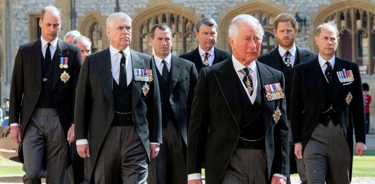 king charles forced prince william attend church service prince andrew