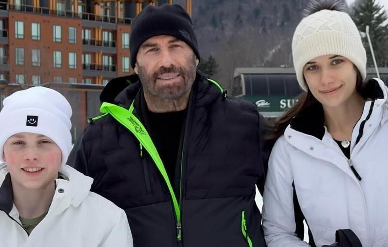 John Travolta Celebrates Turning 70 Skiing With His Son Ben Photos