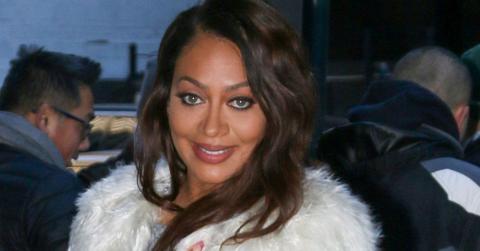 *EXCLUSIVE* La La Anthony looks effortlessly chic as she supports the Knicks **USA ONLY**