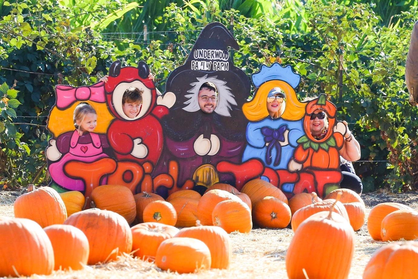 Christina aguilera pumpkin patch kids