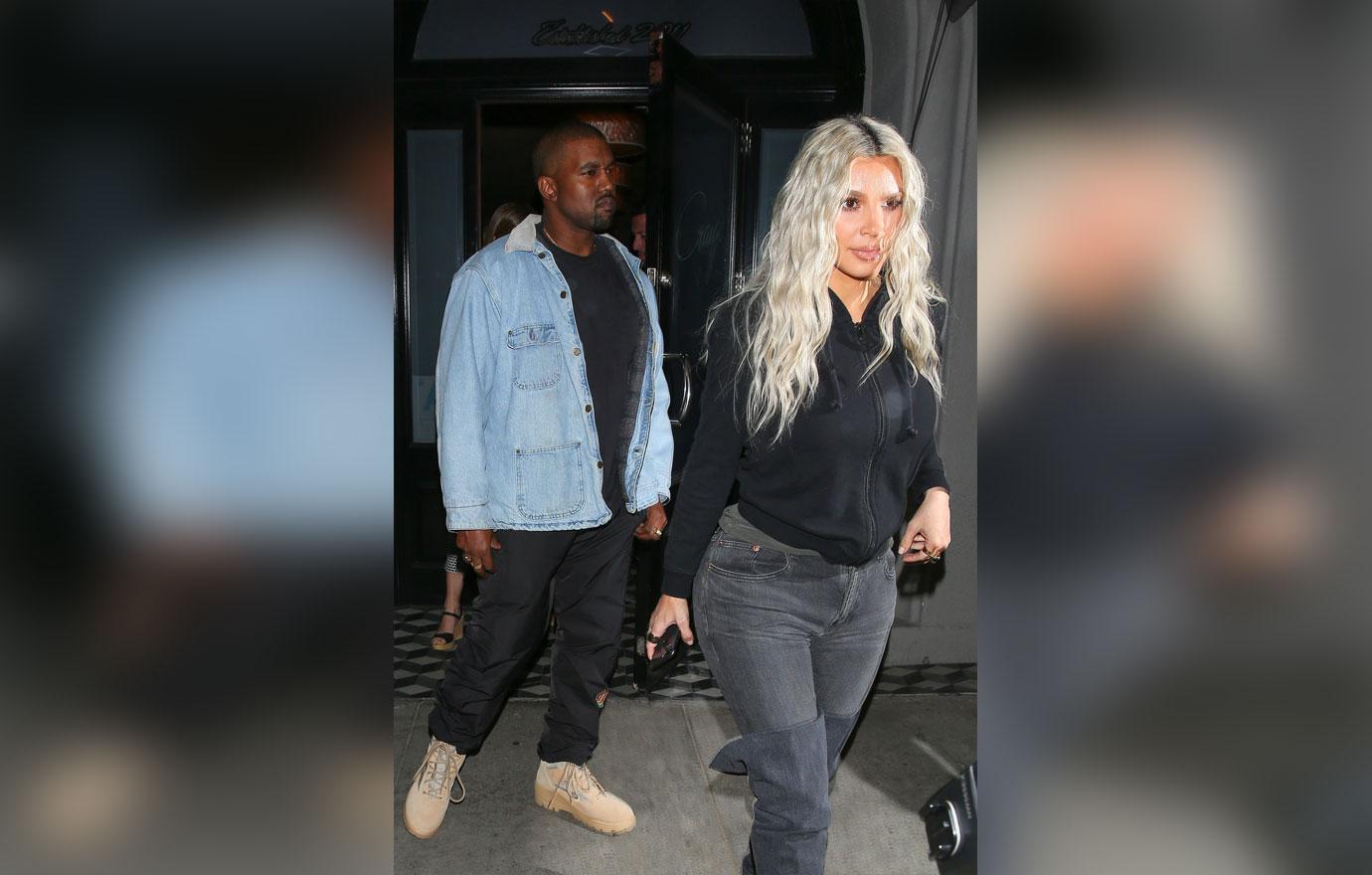 Kim Kardashian and Kanye West have a dinner date to kick off the weekend