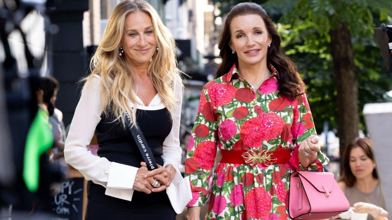 Image of Sarah Jessica Parker and Kristin Davis 