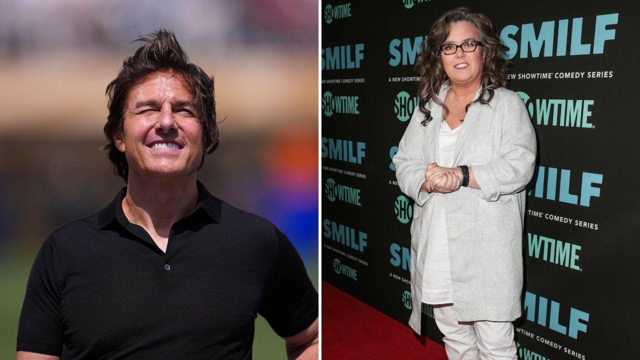 Image of Rosie O’Donnell reflected on her longtime admiration for Tom Cruise.