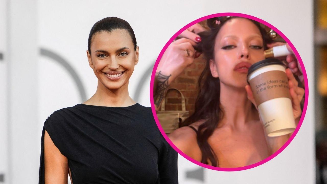 Image of Irina Shyak shared the series of photos to her Instagram.