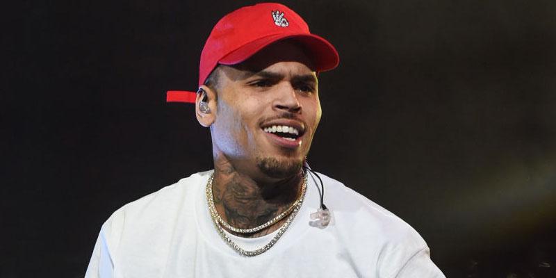 Chris Brown Performs